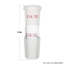 Laboy Glass Reducing Adapter Connecting Adapter Chemistry Lab Glassware