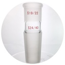 Laboy Glass Reducing Adapter Connecting Adapter Chemistry Lab Glassware