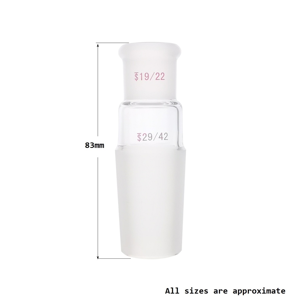 Laboy Glass Reducing Adapter Connecting Adapter Chemistry Lab Glassware