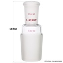 Laboy Glass Reducing Adapter Connecting Adapter Chemistry Lab Glassware