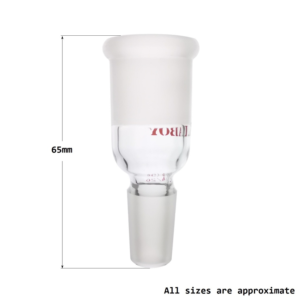 Laboy Glass Enlarging Adapter Connecting Adapter Chemistry Lab Glassware