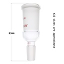 Laboy Glass Enlarging Adapter Connecting Adapter Chemistry Lab Glassware