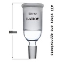 Laboy Glass Enlarging Adapter Connecting Adapter Chemistry Lab Glassware