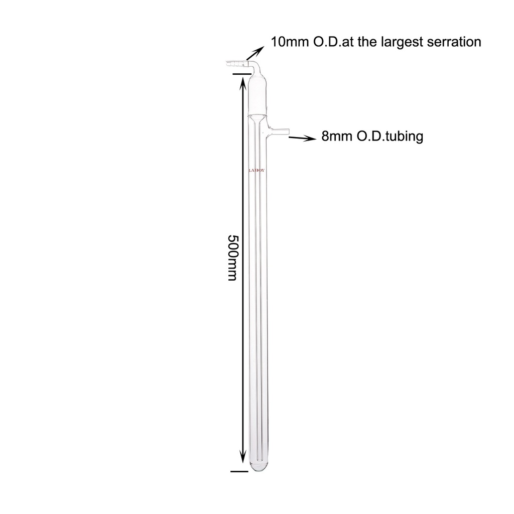 Laboy Glass Gas Bubbler with Mineral Oil for Inert Gas Monitoring and Pressure Relief