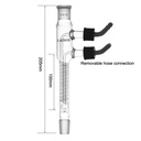 Laboy Glass Reflux Condenser With Removable Hose Connections