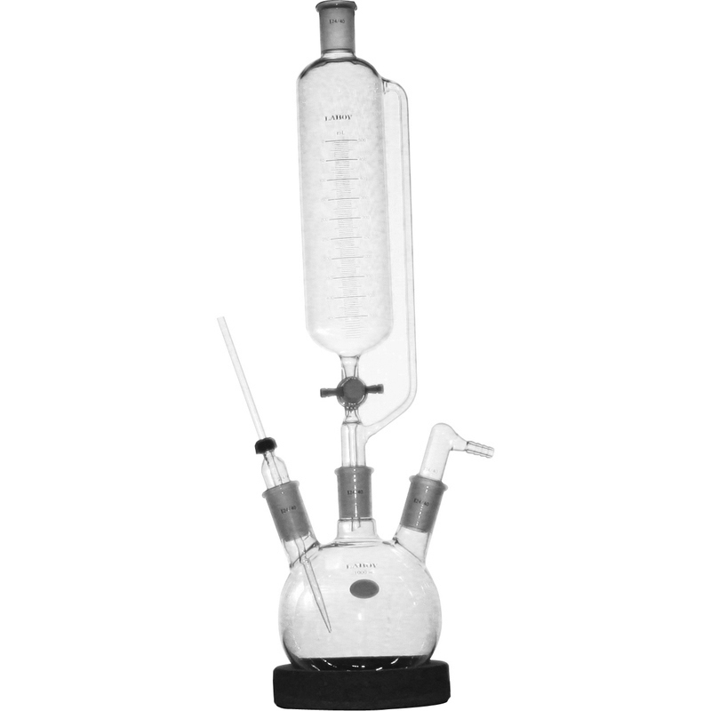 Laboy Glass Distillation Apparatus With 24/40 Joints Lab Glassware Kit