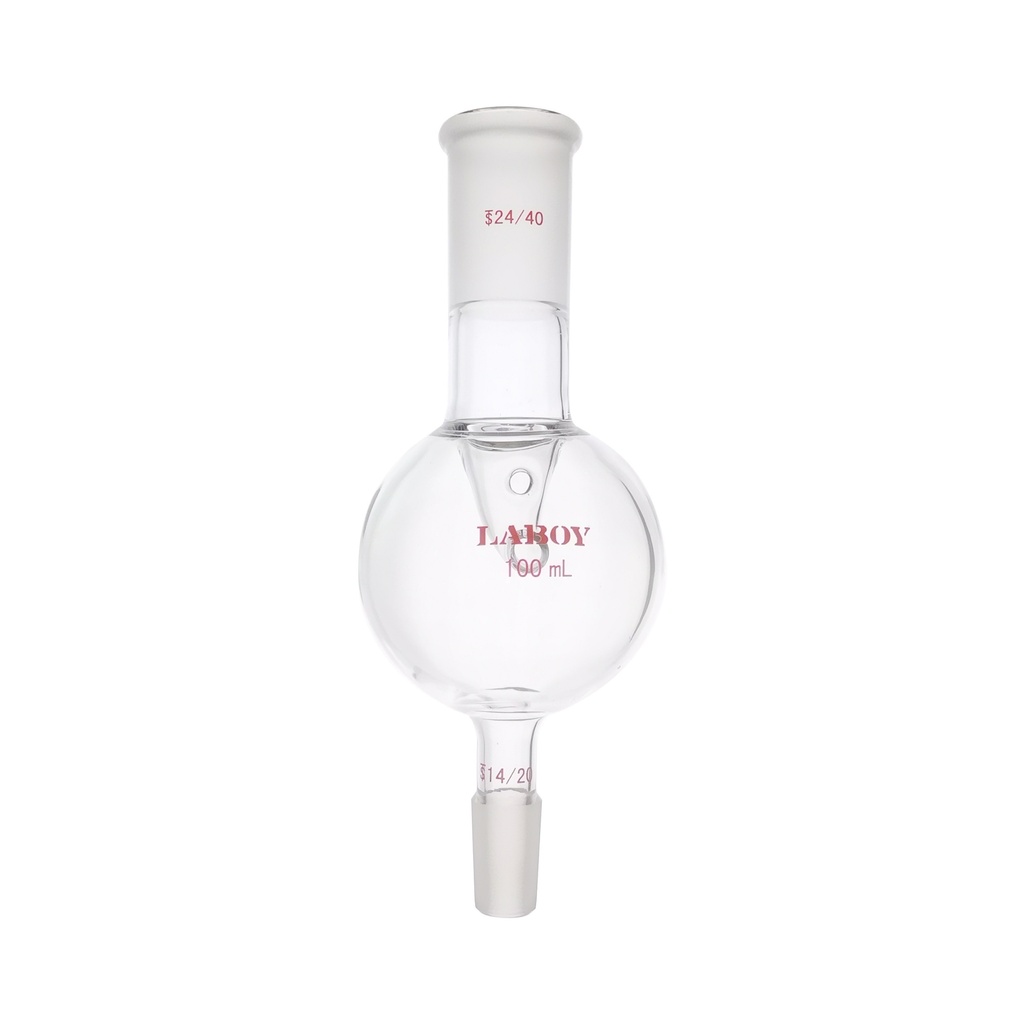 Laboy Glass Anti-splash adapter with distilling trap