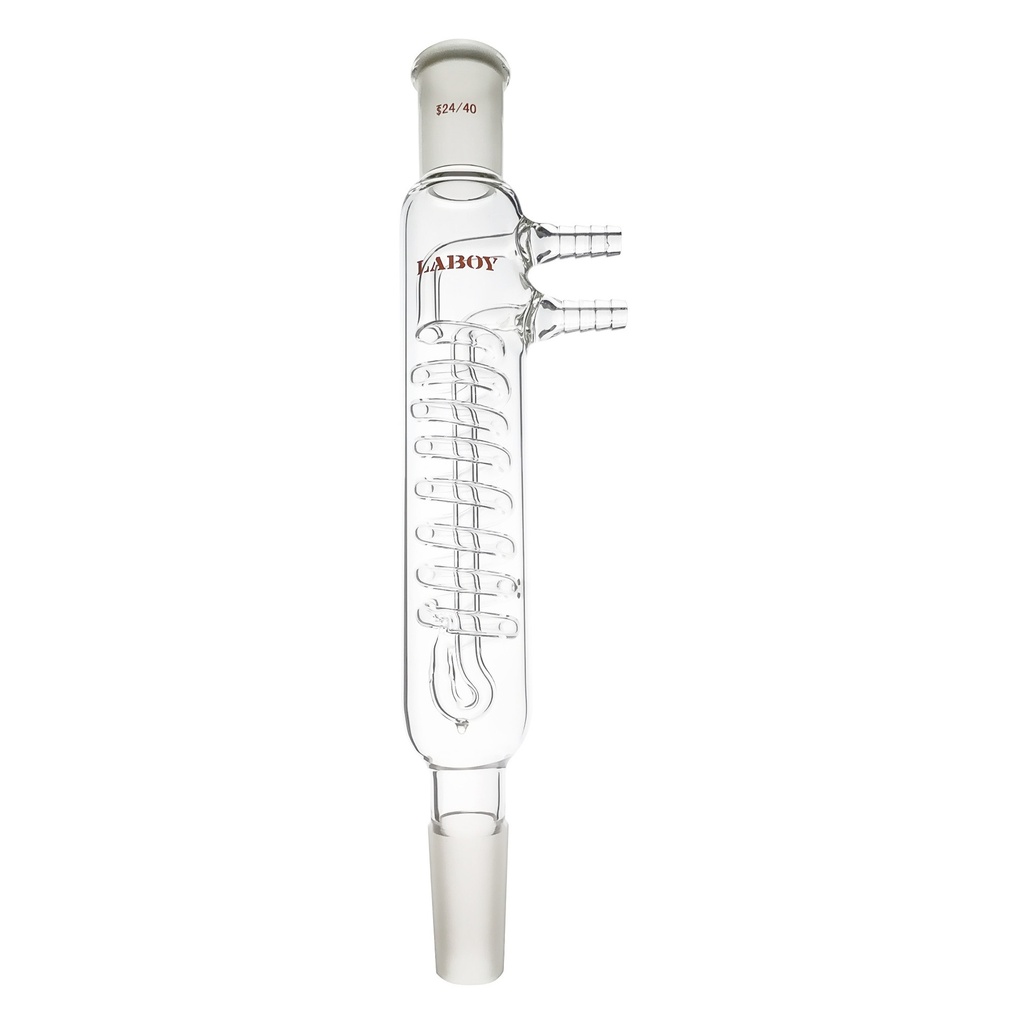 Laboy Glass Dimroth Reflux Condenser - Superior Cooling for Organic Chemistry
