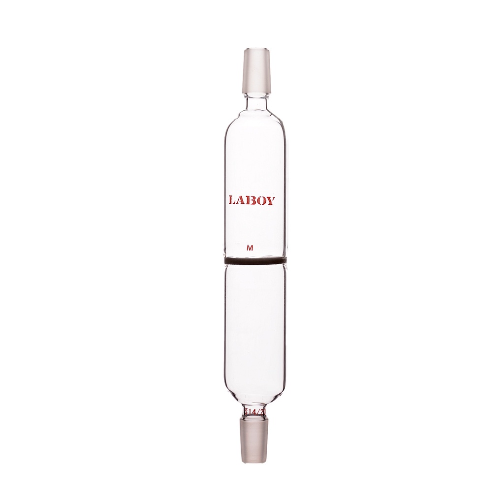 Laboy Glass Filter Funnel with Dual Inner Joints and Fritted Disc