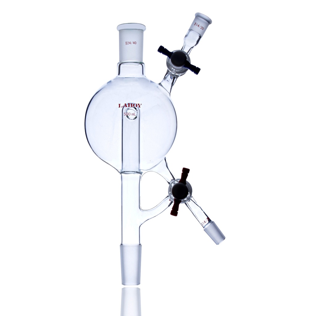 Laboy Glass Solvent Still Head – Ideal for Oxygen-Free Solvent Distillation