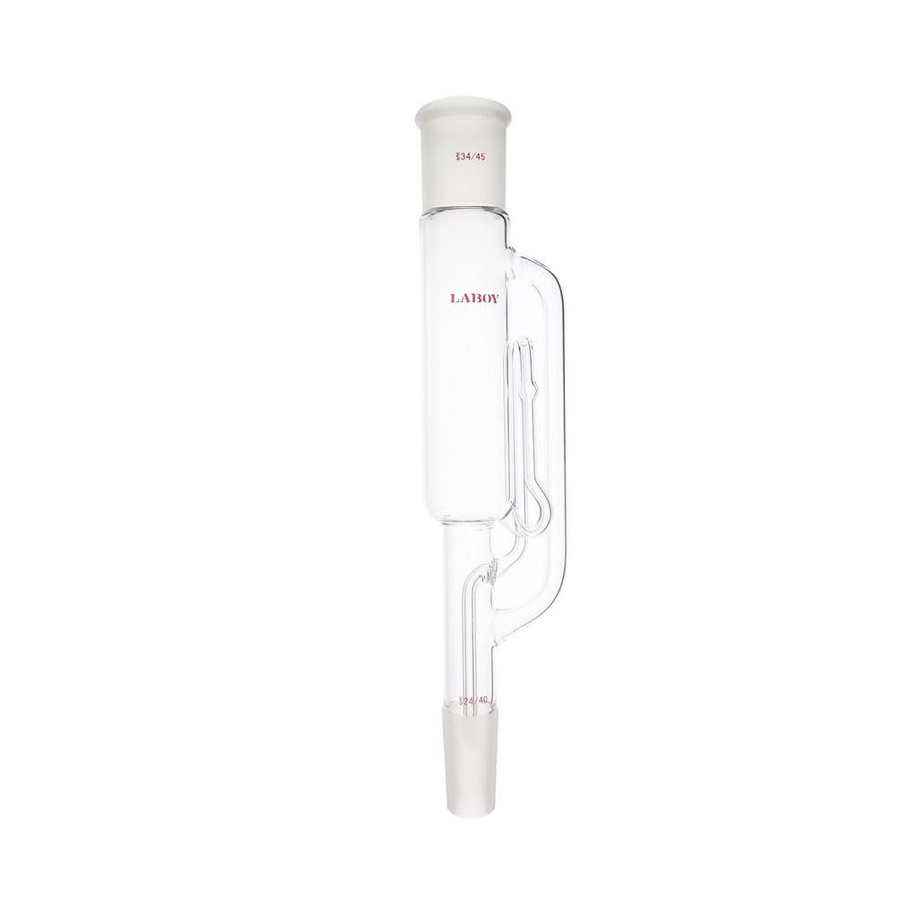Laboy Glass Soxhlet Extractor Body - Essential Laboratory Glassware for Efficient Solvent Extraction
