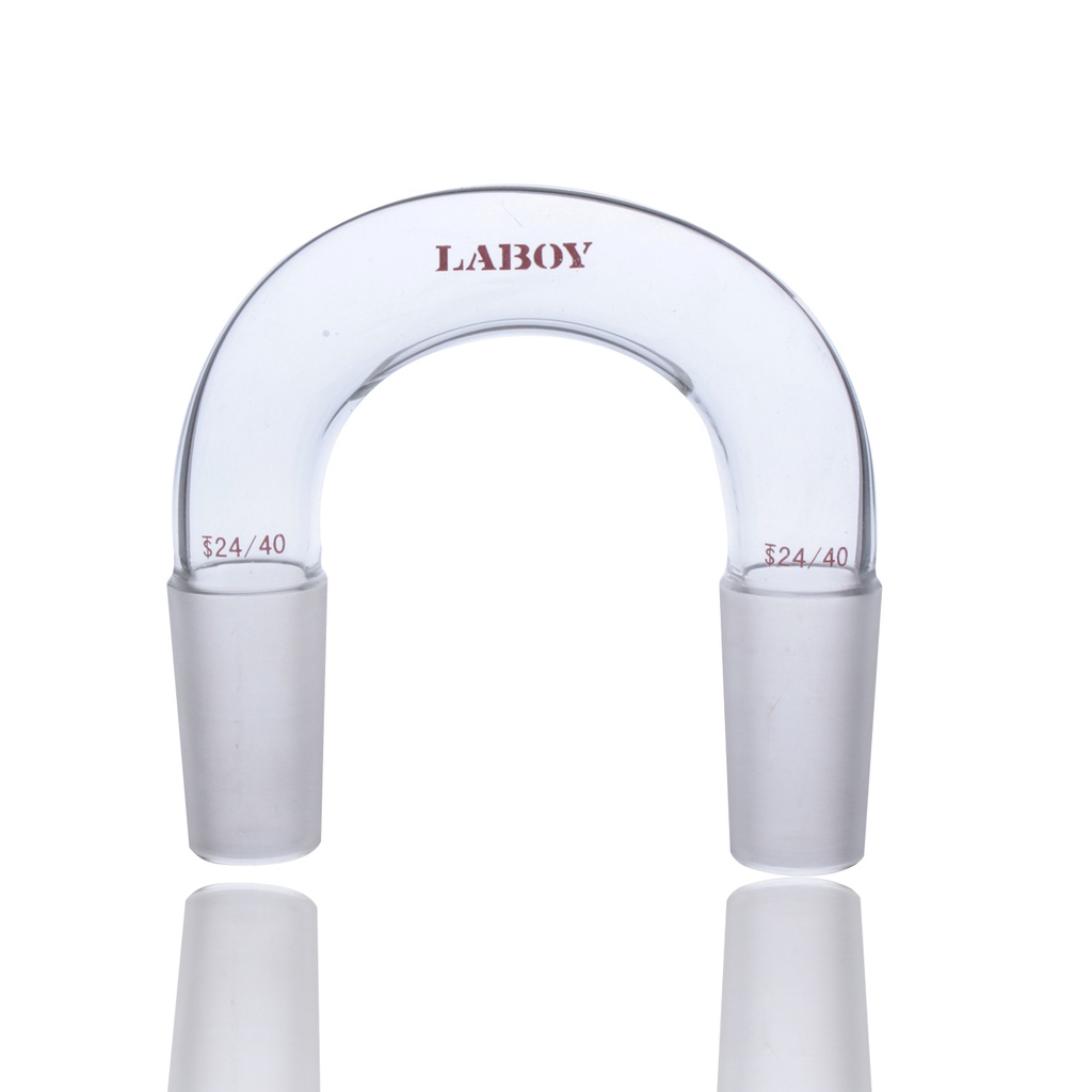Laboy Glass U-Shape Adapter Drying Tube Lab Glassware
