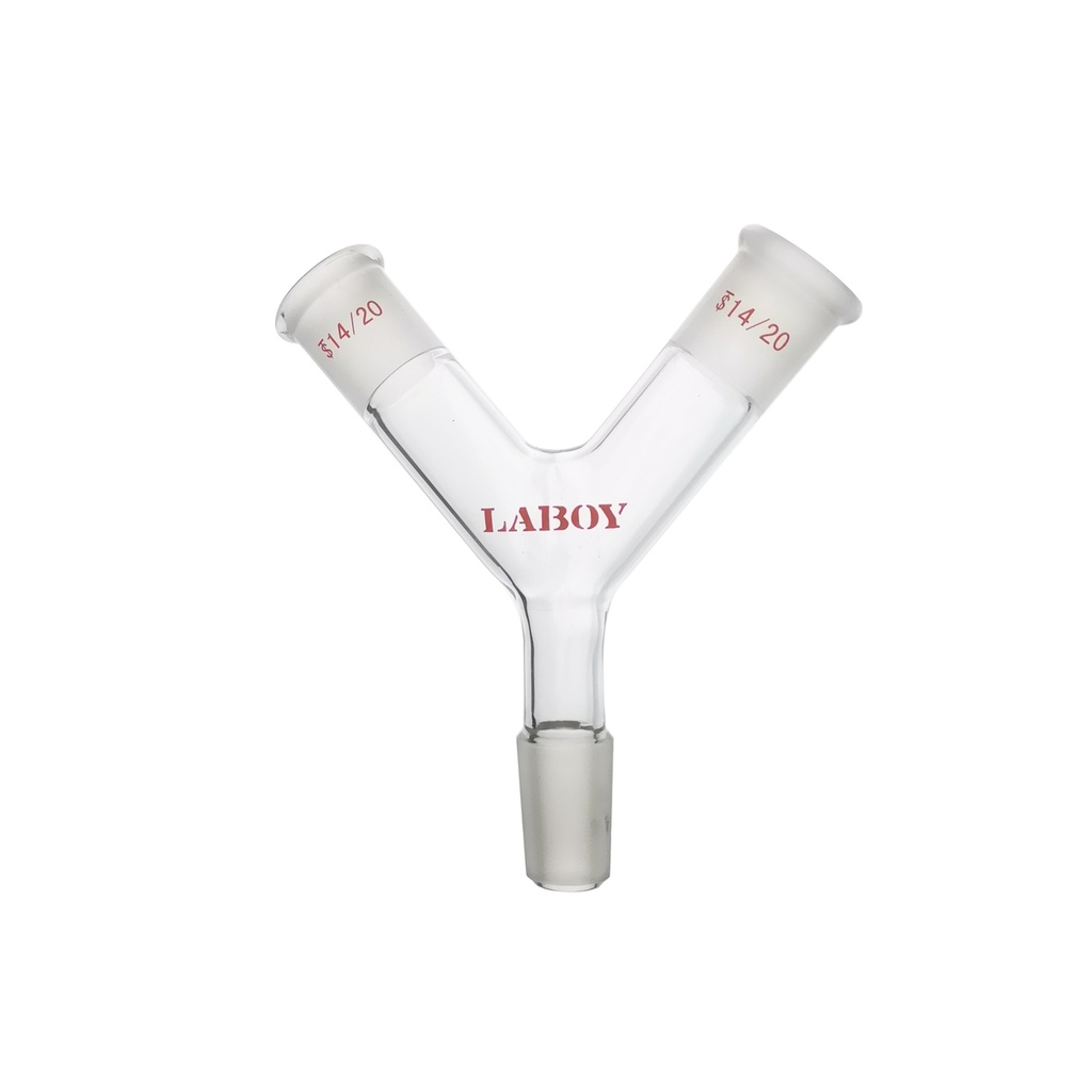 Laboy Glass Y Type 3-Way Connecting Adapter