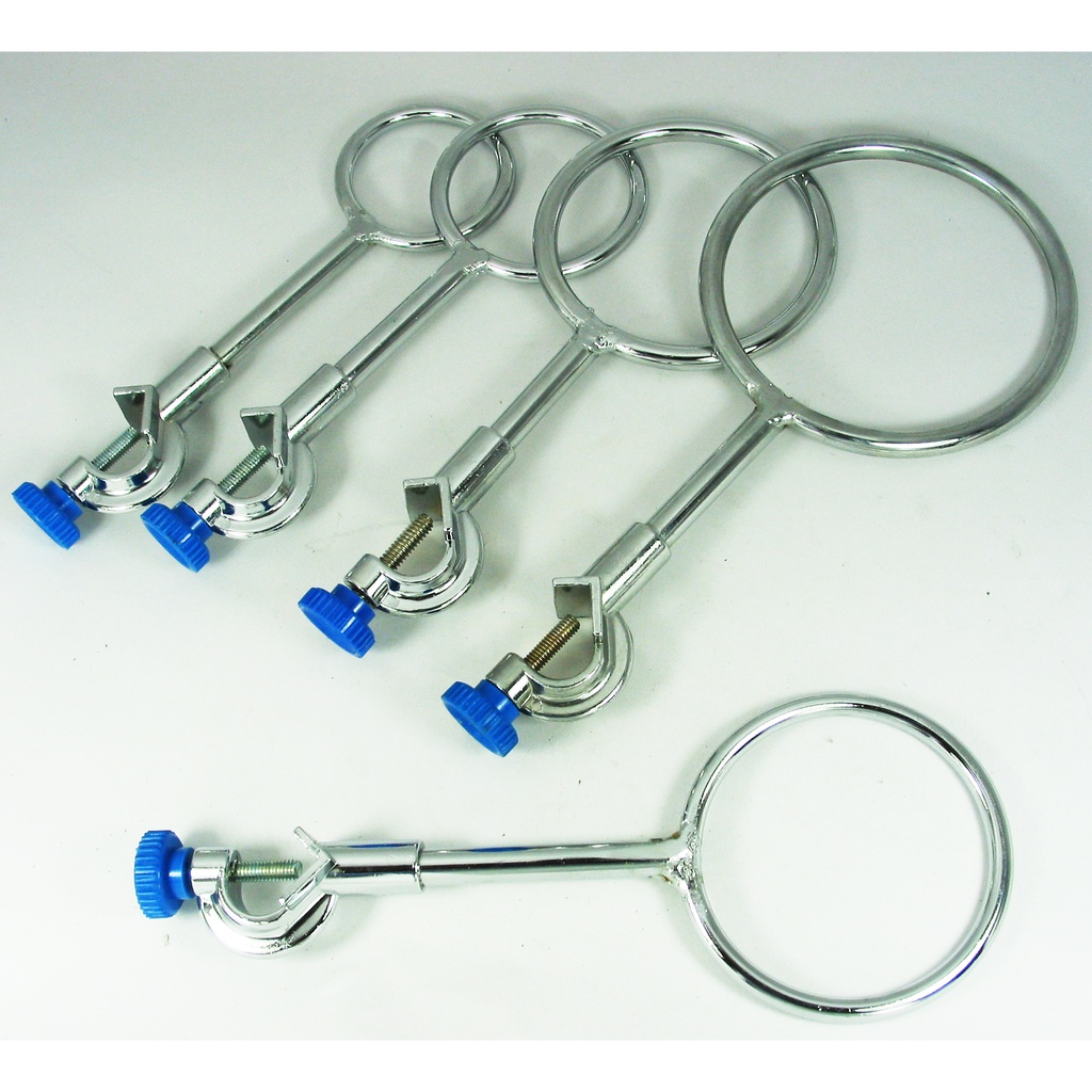 Laboy Ni/Cr plated steel Open Ring Retort Support With Bosshead