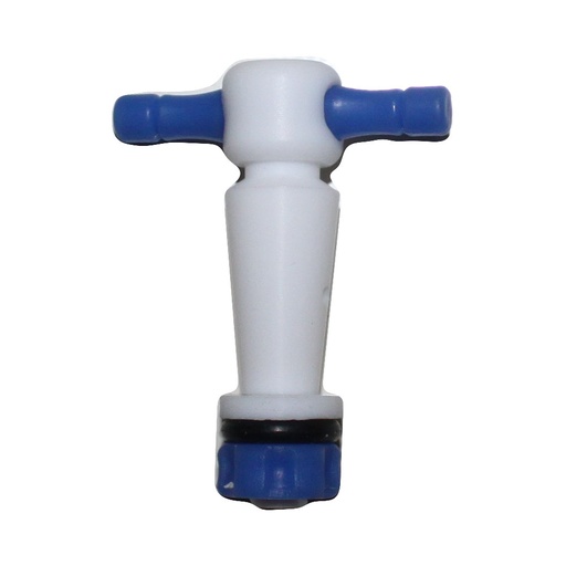 Laboy PTFE Stopcock Replacement Plug 1:5 , Straight Bore