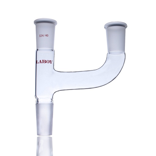 Laboy Glass Three-Way Claisen Adapter Lab Glassware