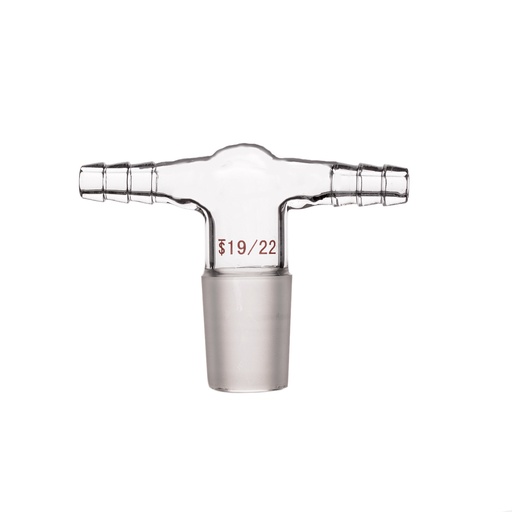 Laboy Glass Vacuum Inlet Adapter With Two Hose Connections