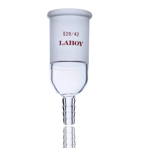 Laboy Glass Vacuum Adapter Straight With Outer Joint