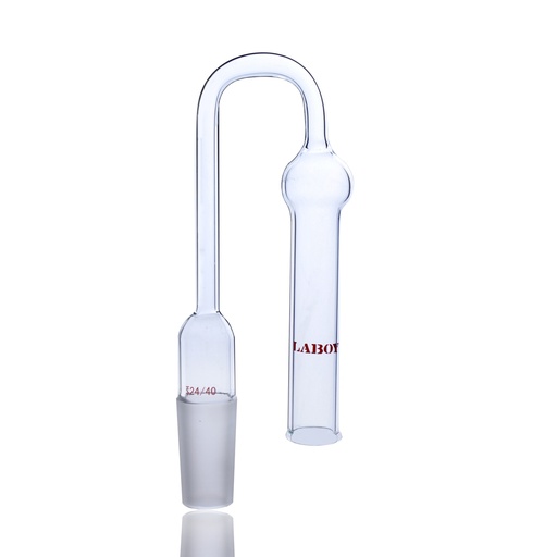 Laboy Glass 90-Degree Bent Drying Tube for Organic Chemistry Synthesis