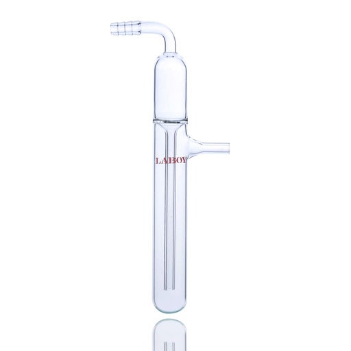 Laboy Glass Gas Bubbler with Mineral Oil for Inert Gas Monitoring and Pressure Relief