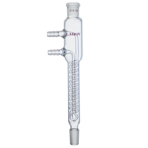 Laboy Glass Dimroth Reflux Condenser for Efficient Refluxing