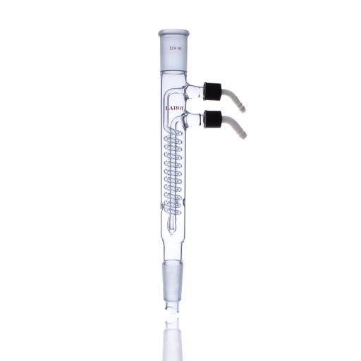 Laboy Glass Reflux Condenser With Removable Hose Connections
