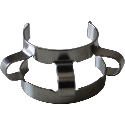 Laboy Nickel-Plated Spring-Steel Metal Joint Clips for Standard Taper Joints