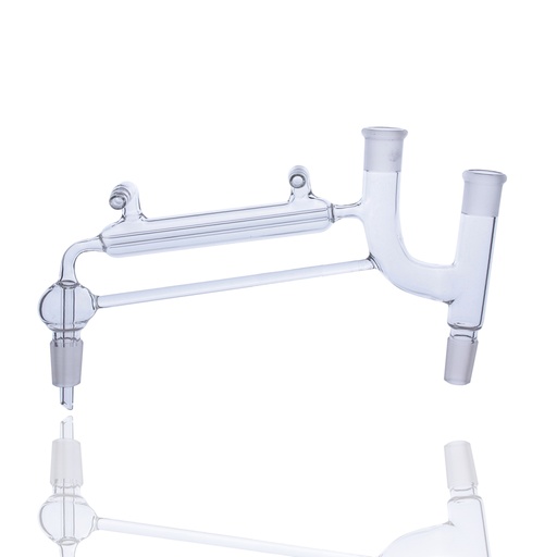 Laboy Glass Distillation Apparatus Vacuum with 10/18 Thermometer Joint
