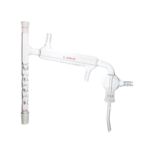 [HMD015001] Laboy Glass Distillation Head Vigreux Micro with Liebig Condenser