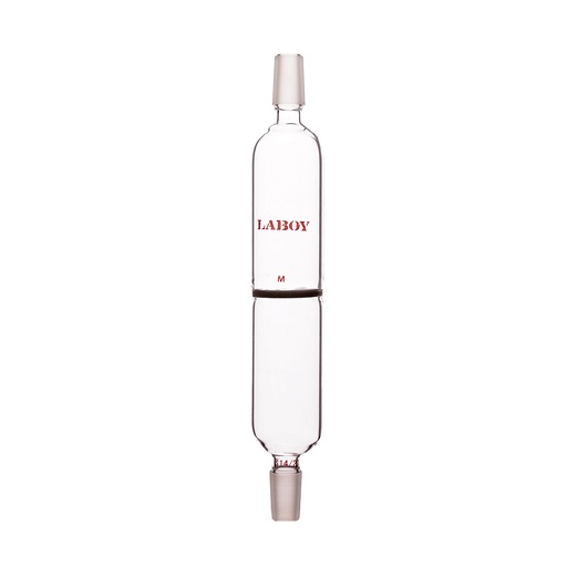 Laboy Glass Filter Funnel with Dual Inner Joints and Fritted Disc