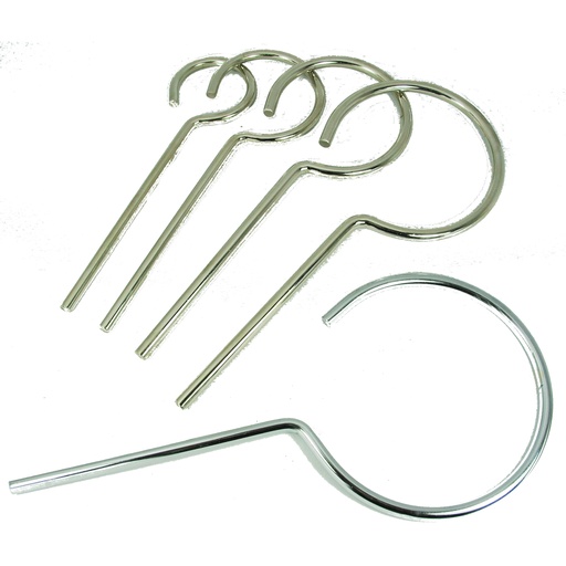 Laboy Ni/Cr Plated Steel Open Ring Retort Support Ni/Cr Plated Steel