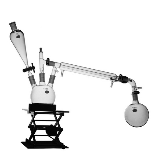 [HMK31012] Laboy Glass Distillation Set 24/40 Distilling Apparatus Lab Glassware Kit