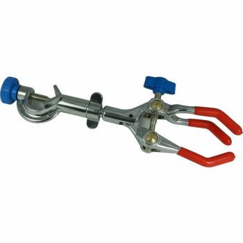 [LBSW300-40] Laboy Alloy Three Finger Swivel Clamp Chromium Plated Single Adjustable